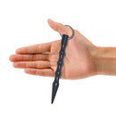 Aluminum Drill Keychain Pen Stick Anti Wolf for Outdoor Camping Hiking Tools