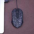 Cable USB Interface 3 Button 2400DPI Optical Color Backlight
