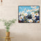 Flower Field Painting By Numbers Kit Acrylic Paint Canvas Wall Art Picture