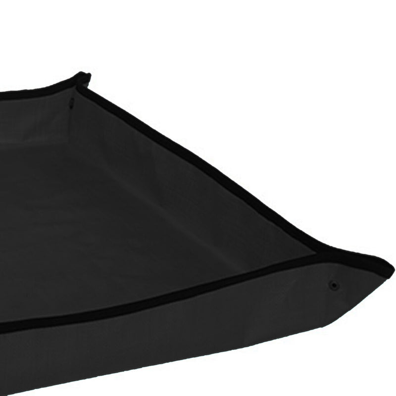 Plant Repotting Mat Waterproof Foldable Planting Pot Pad (Black 75x75cm) Newly