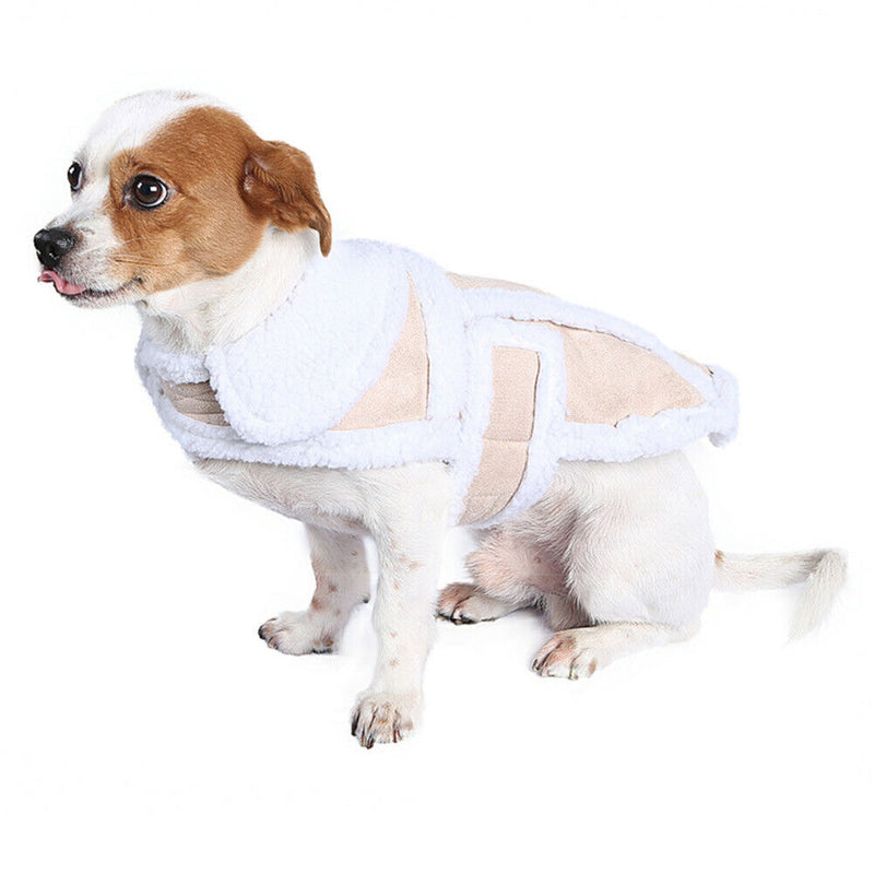 Winter Pet Clothing Dogs Warm Thicken Clothes Puppy Large Jackets (L) Newly
