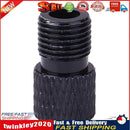 MTB Bike Valve Converter Bicycle Presta to Schrader Valve Adapter (Black) Newly