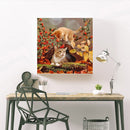 5D DIY Full Drill Diamond Painting Cat Embroidery Mosaic Kits Home Wall Art