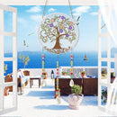 DIY Crystal Prism Teardrop Pendant Diamond Painting Kit Wind Chime (PFL12) Newly