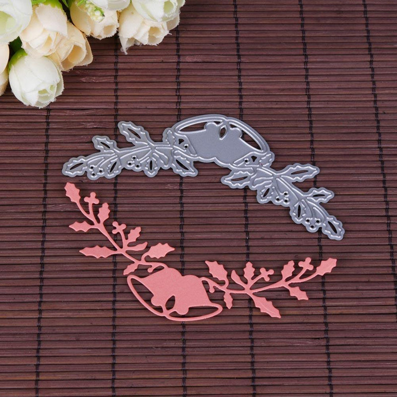 Bell Cutting Dies Stencils Scrapbook Embossing DIY Craft Album Card G