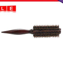 Curly Hair Comb Radial Brush Wooden Handle Bristle Anti-Static Hairstyle LS4G