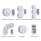 Submersible Colorful Light - Waterproof Adjustable Underwater RGB Lamp (04)