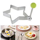 Stainless Steel Omelette Egg Frying Mold Love Round Star Mold(Star)