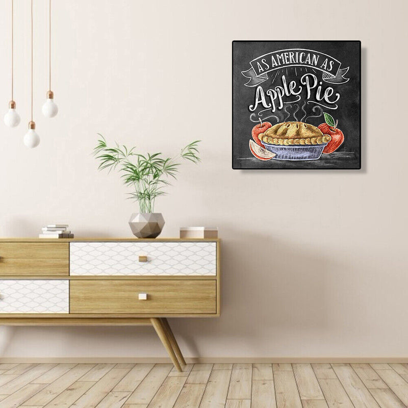 5D DIY Diamond Painting Blackboard Painting Full Round Diamond Mosaic Home