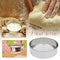 Steel Flour Sifting Sifter Sieve Strainer Making HOT Tools S3V7 Baking C0D2