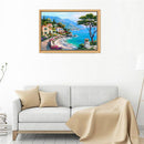5D Full Drill Diamond Seaside Painting Embroidery DIY Cross Stitch Decor