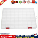 48-Compartment Transparent PP Plastic Fishing Lure Storage Box Container Newly