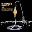 Fishing Water Dispenser Suction Manual Hand Pump Pipe Portable Tools (2.1m)