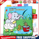 Cartoon Baby Cloth Book Colorful Early Learning Montessori Quiet Books
