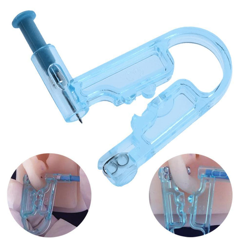 Safe Disposable Sterile Nose Ear Piercing Set Piercing Gun + A
