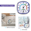 Wall Mounted Temperature Humidity Meter Kitchen Thermometer Hygrometer