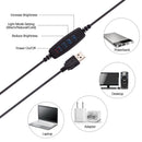Selfie Ring Light Laptop Computer Monitor Video Conference Lighting Kit