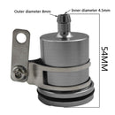 Universal Motorcycle Brake Fluid Reservoir Clutch Tank Oil Fluid Cup (Grey)