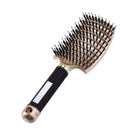 1pcs Bristle Hair Massage Comb Styling Hair Brush Detangling L0X6 Brush Z2Z1