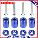For Turbo Engine Racing Universal 1"" 6mm Hood Vent Spacers Riser Kits Pack of 4