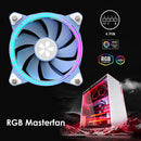 Yeston ZEAGINAL ARGB CPU Cooling Cooler Fan 4Pin PWM PC Case Heatsink Radiator