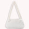 Animal Pattern Underarm Bag Women Mini Plush Shoulder Handbags Purse (1)