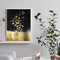 Oil Paint By Numbers Golden Butterfly Frameless Picture Craft for Living Room