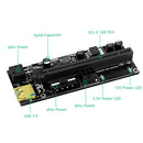 009S-Plus USB PCI-E Riser Card PCI Express 1X to 16X Extender for Graphics Card