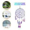 Dream Catcher Mold 15pcs Silicone Feather Pendant Dream Catcher Mold (3) Newly