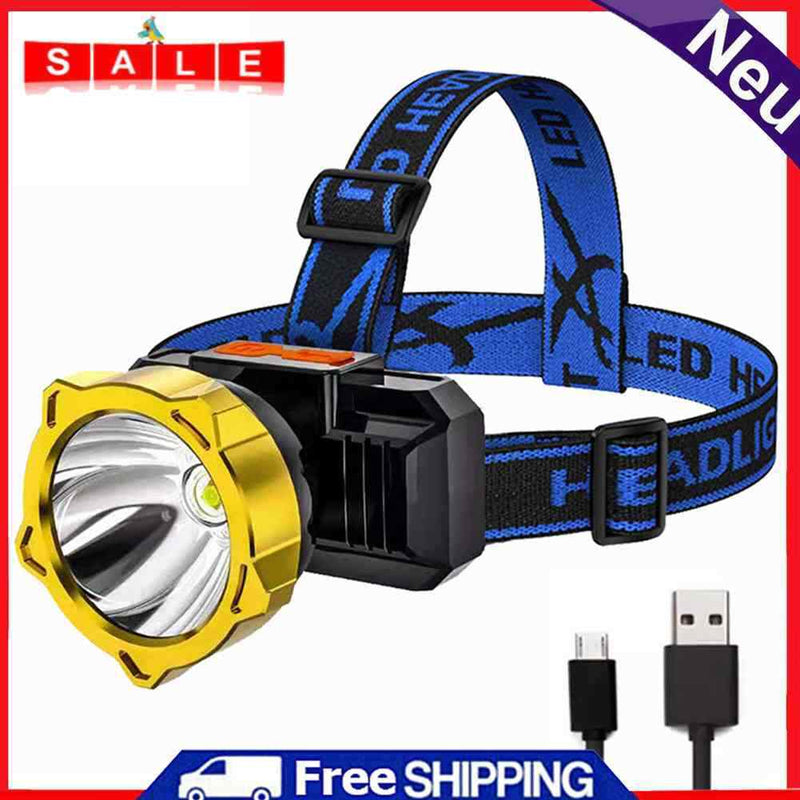 Portable Night Fishing Headlight Waterproof Outdoor Fishing Portable Headlamp