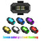 #A Led Aircraft Strobe Lights USB Charging Warning Lamp Waterproof for Riding