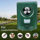Fox Scarer Ultrasonic Animal Repeller Outdoor Pest Repellent Cat Dog Deterrent