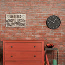 Retro Pension Letter Metal Plate Painting for Bar Pub Tin Plaques Wall Sign