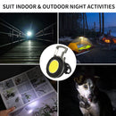 Rechargeable COB Inspection Light Portable Keychain Design for Night Camping