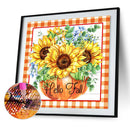 Diamond Painting 5D DIY Sunflower Full Round Drill Rhinestone Picture Kit Newly