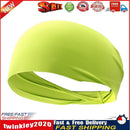 Sports Headband Men Women Running Quick Drying Elastic Hair Band (Yellow) Newly