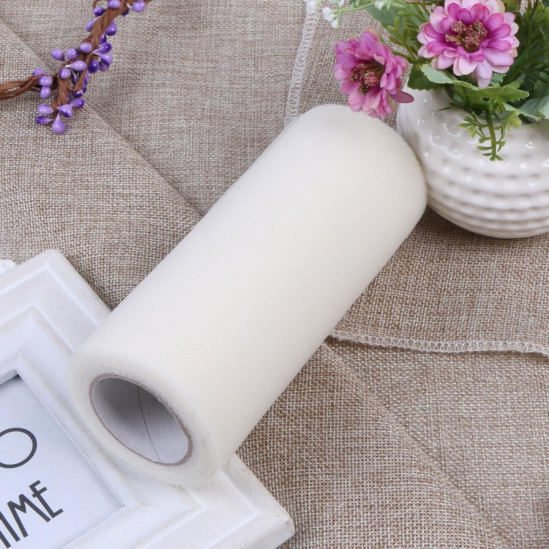 26.7X15cm polyester fabric tulle coil rolls colorful crafts organza gauze ele