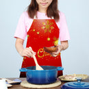 Kitchen Aprons for Women Men Household Baking Linen Tablier Merry Christmas