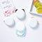 Earphone Cute Cartoon Cat Paw with Rotate Earphone Case 3.5mm In-ear Earphone