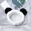 Fleece Soft Makeup Hair Band Hair Accessories Elastic Headband Shower Head Wrap