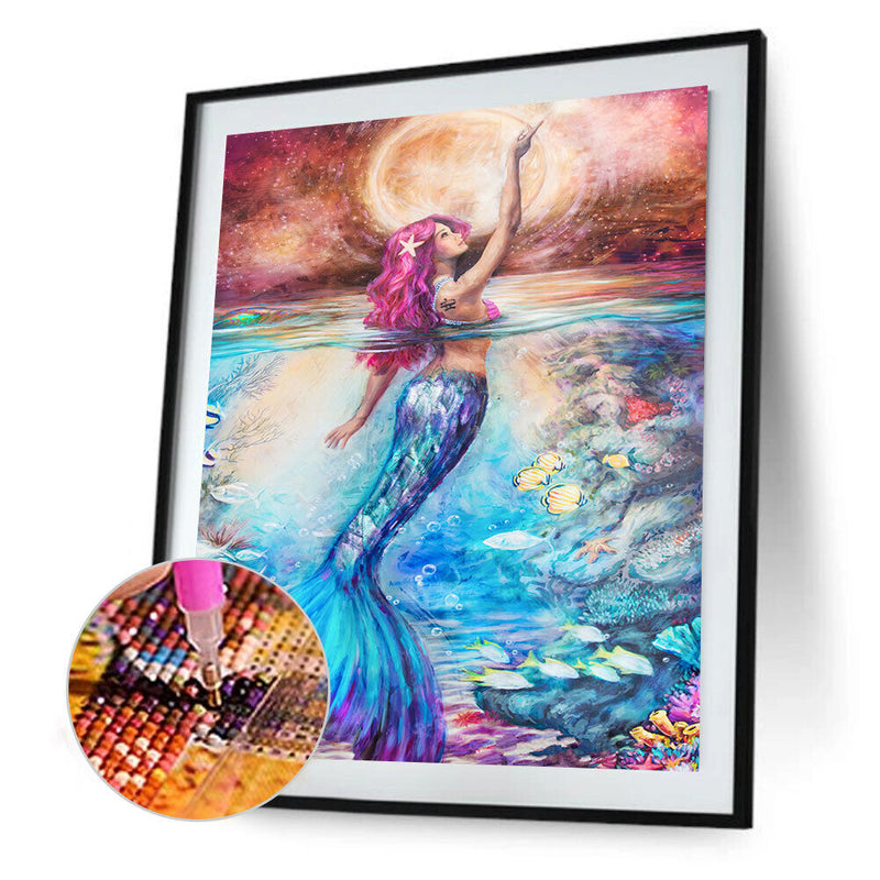 5D DIY Full Drill Diamond Painting Beauty Embroidery Craft Kits Bedroom Wall Art