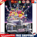 5D DIY Diamond Painting Gift Car Full Round Drill Mosaic Picture Wall Arts