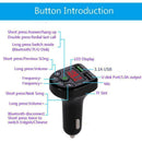Bluetooth-compatible 5.0 Fm Transmitter Mp3 Player Wireless Receiver Dual E0W0