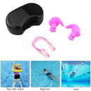 Soft Silicone Swimming Earplugs Nose Clip Comfortable Diving Surfing Nose C