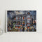 Frameless Painting By Numbers Kit DIY Halloween Drawing On Canvas Art Craft