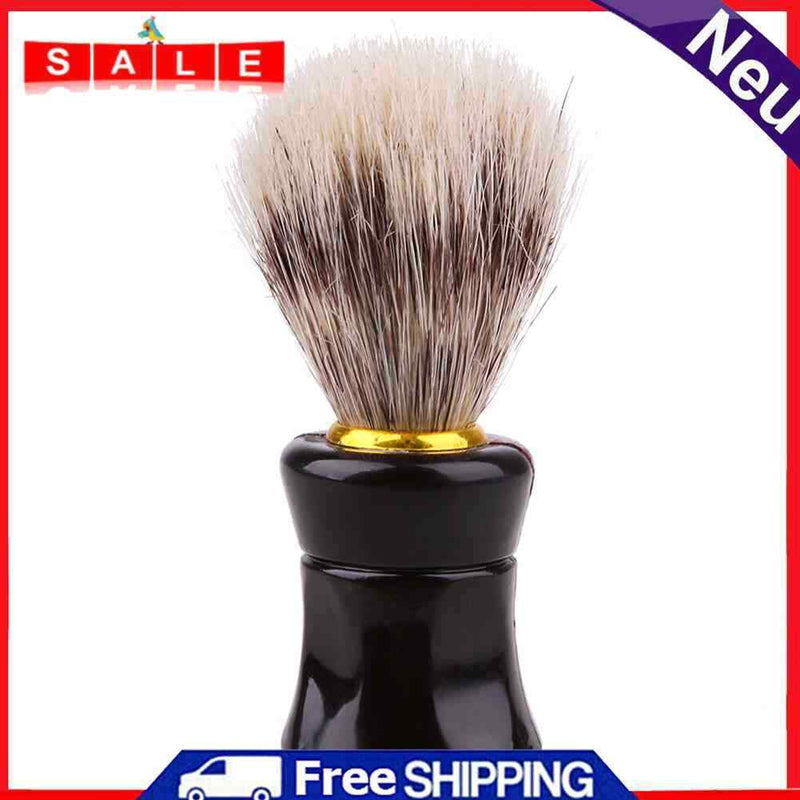 Men Hair Shaving Brush Hand-Made Silvertip Brushes Shave Tool Shaving Razor