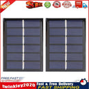 Portable 0.3W 3V Solar Panel Charger 65x48mm Mini DIY Solar Module (2pcs) Newly