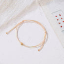Handmade Rope Heart Bracelet Women Beige String Charm 2019 Adjustable E9Q8