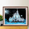 Snow Castle 5D Diamond Painting Rhinestone Full Round Drill for Room Decora