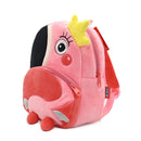 #A Cartoon Animal Backpack Student Children Plush School Bag Travel Bookbags Lov